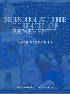 cover image of Sermon at the Council of Benevento